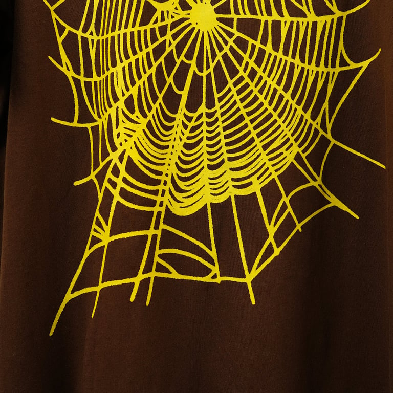 Sp5der OG Web Tee Brown - 6