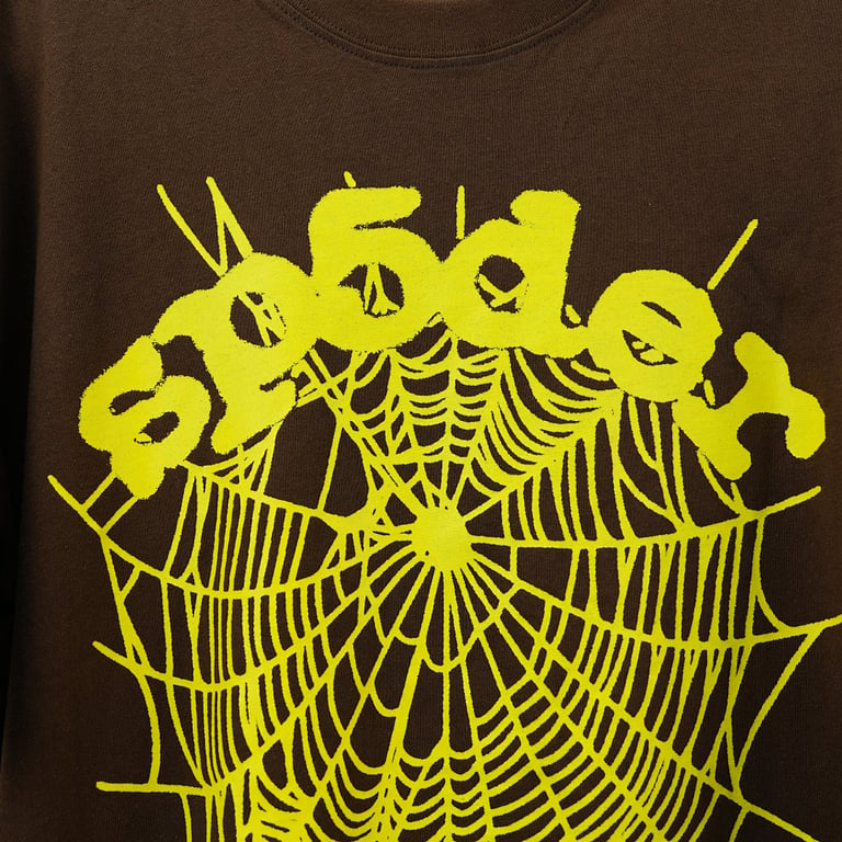 Sp5der OG Web Tee Brown - 7