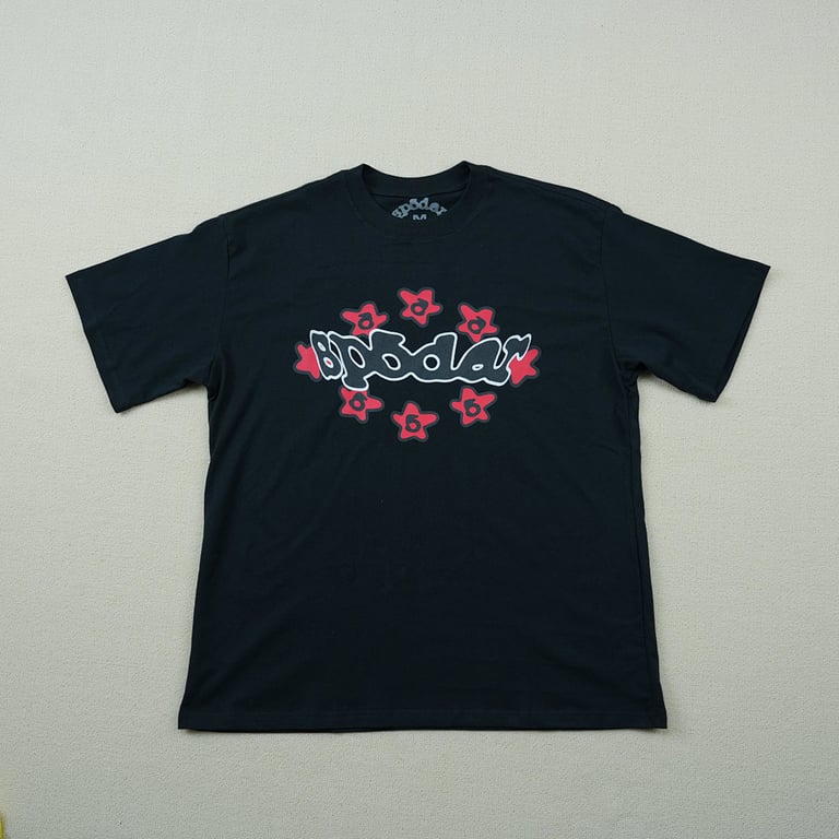 Sp5der Warped Tee Black - 17