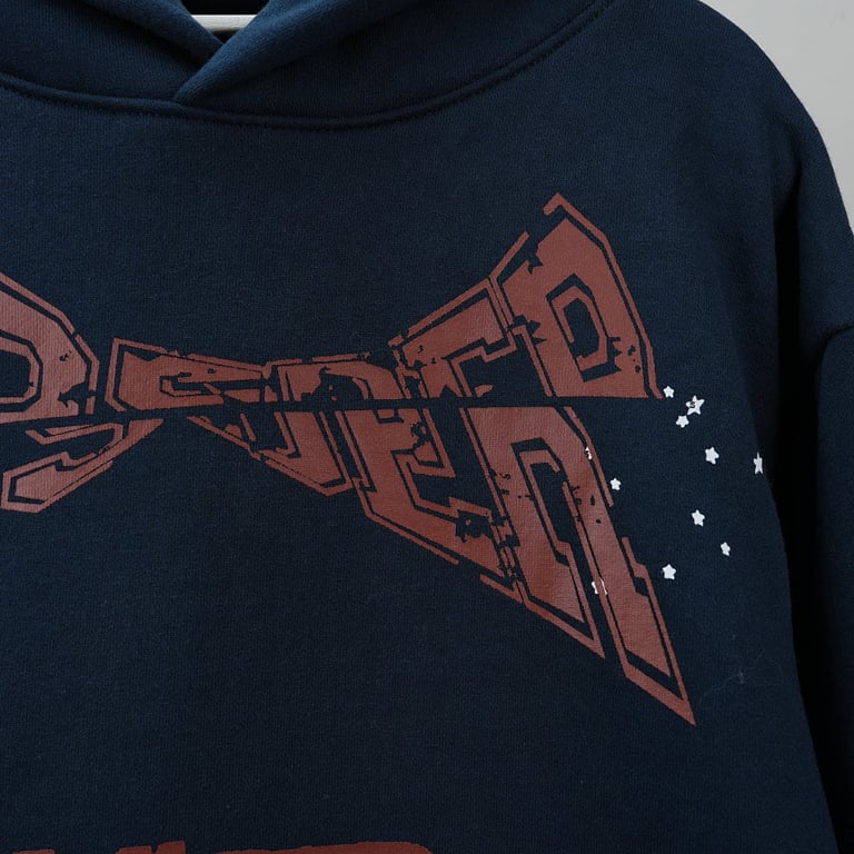 Sp5der Adult Hoodie Navy - 12
