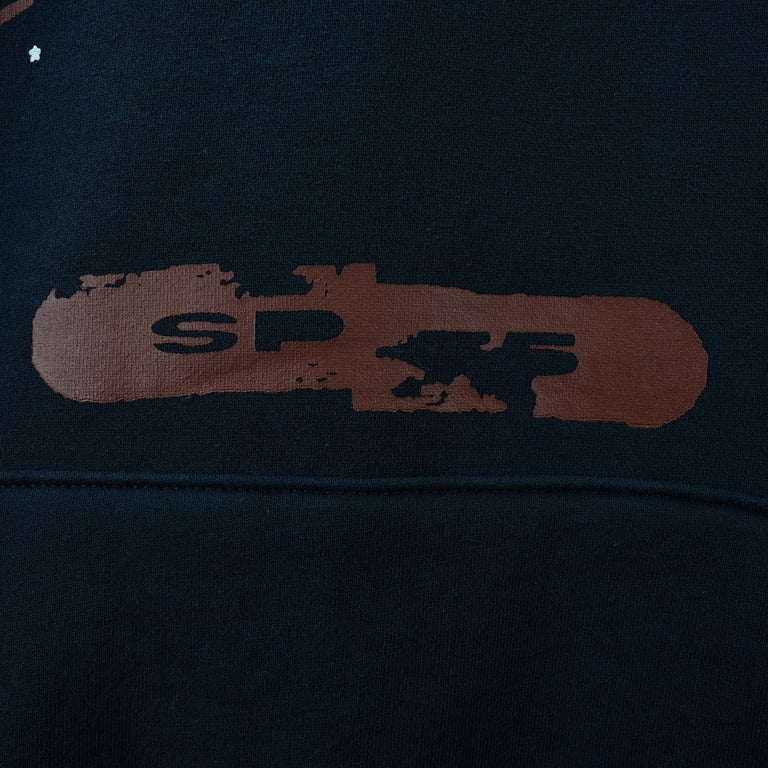 Sp5der Adult Hoodie Navy - 14