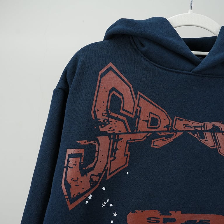 Sp5der Adult Hoodie Navy - 8