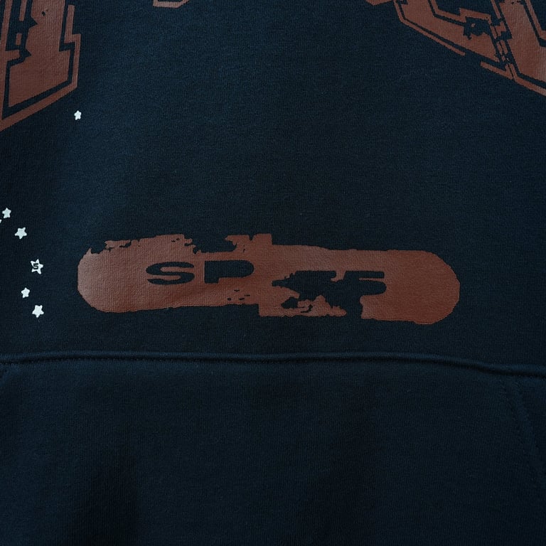 Sp5der Adult Hoodie Navy - 9