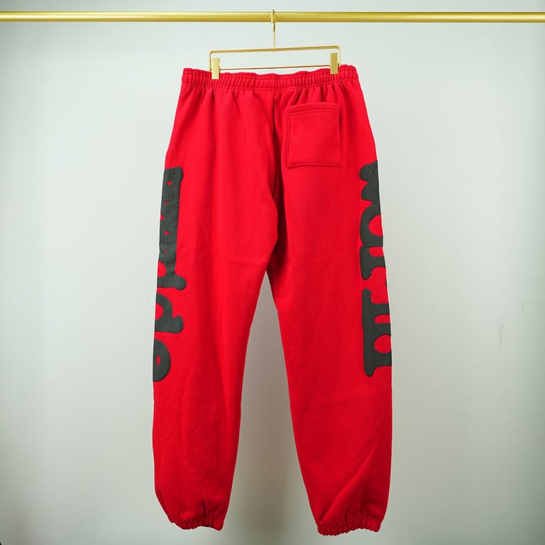 Sp5der Beluga Sweatpants Red - 11