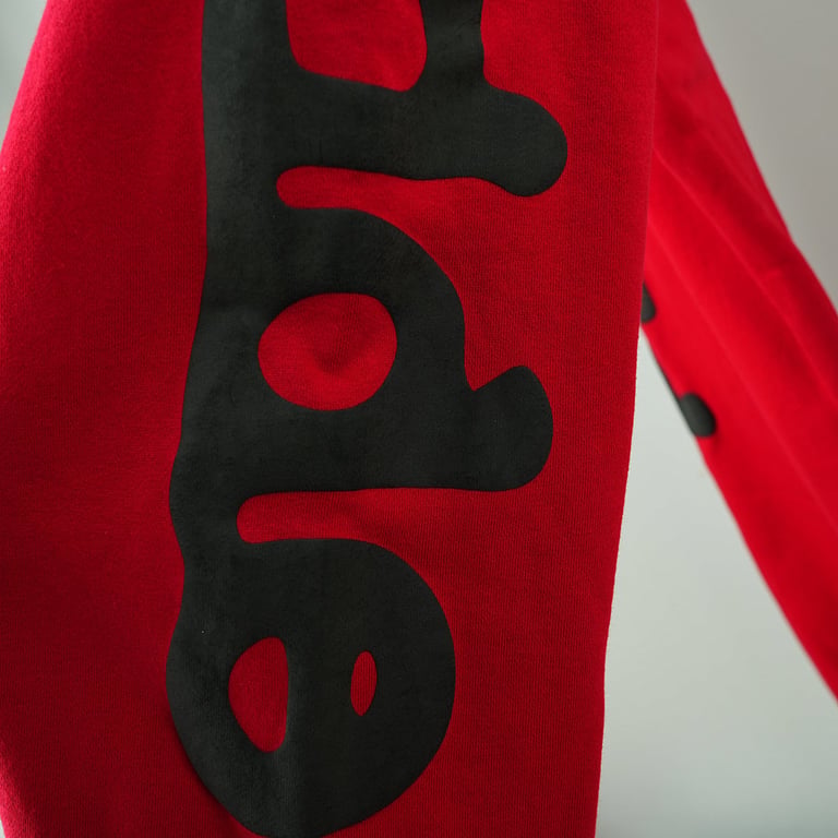 Sp5der Beluga Sweatpants Red - 15