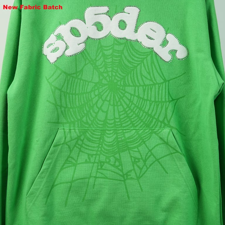 Sp5der Web Hoodie Green - 15
