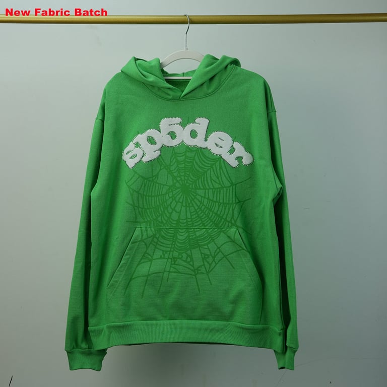Sp5der Web Hoodie Green - 17