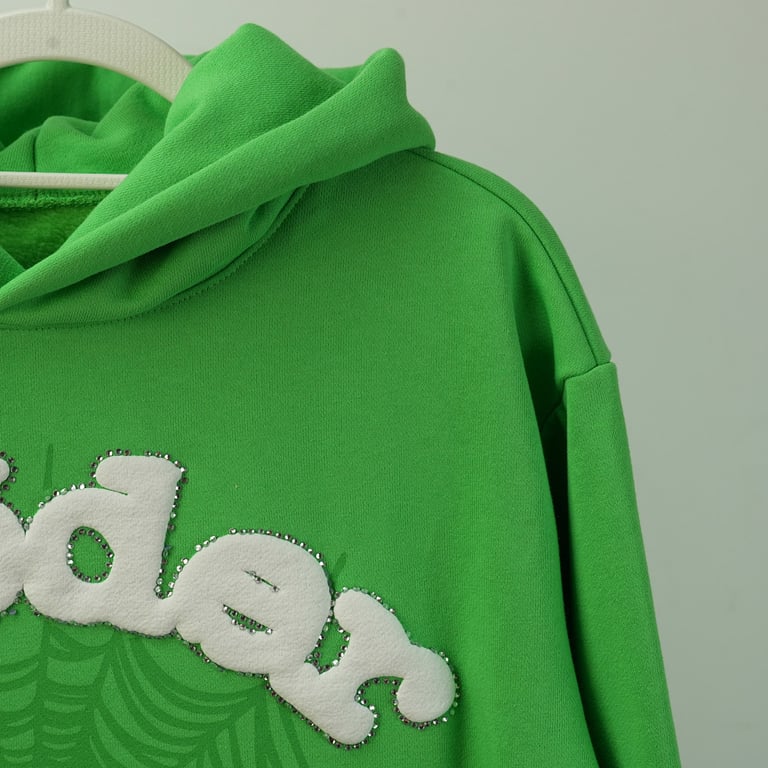 Sp5der Web Hoodie Green - 24