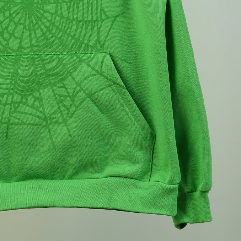 Sp5der Web Hoodie Green - 27