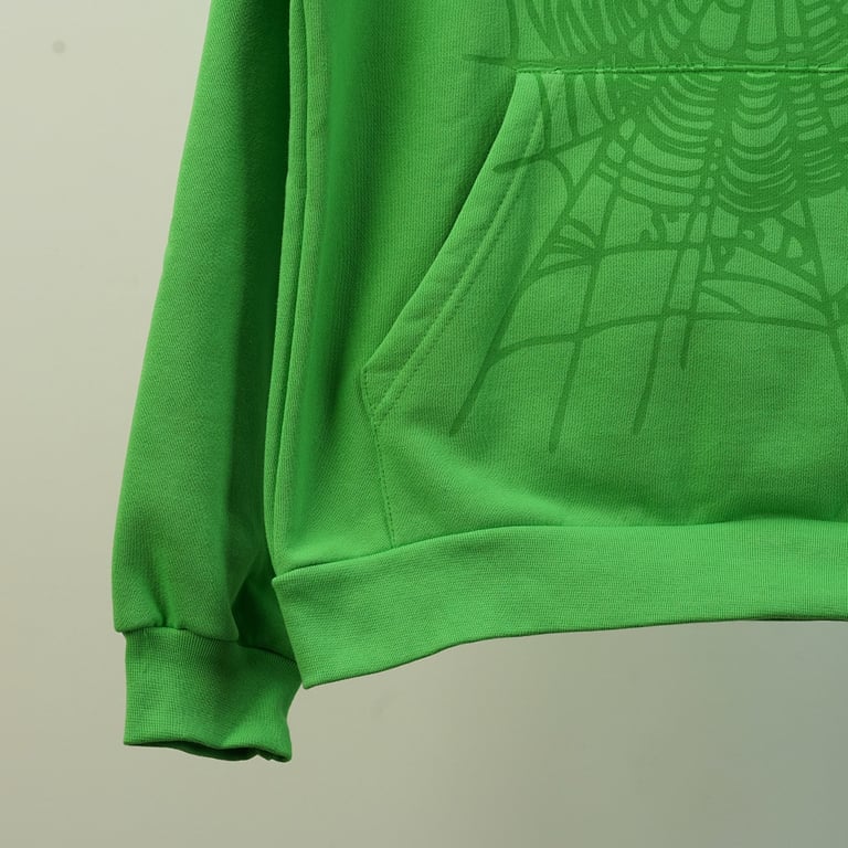 Sp5der Web Hoodie Green - 28