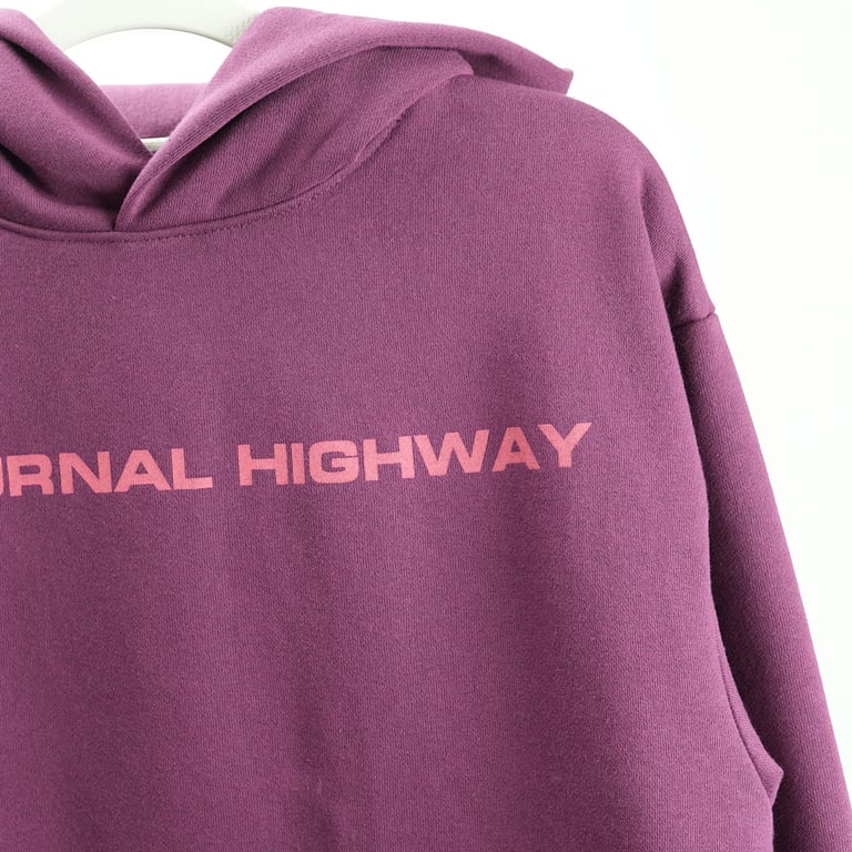 Sp5der Nocturnal Highway Hoodie Dark Purple - 11