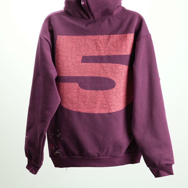 Sp5der Nocturnal Highway Hoodie Dark Purple - 23