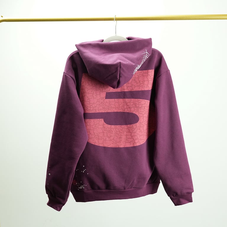 Sp5der Nocturnal Highway Hoodie Dark Purple - 26