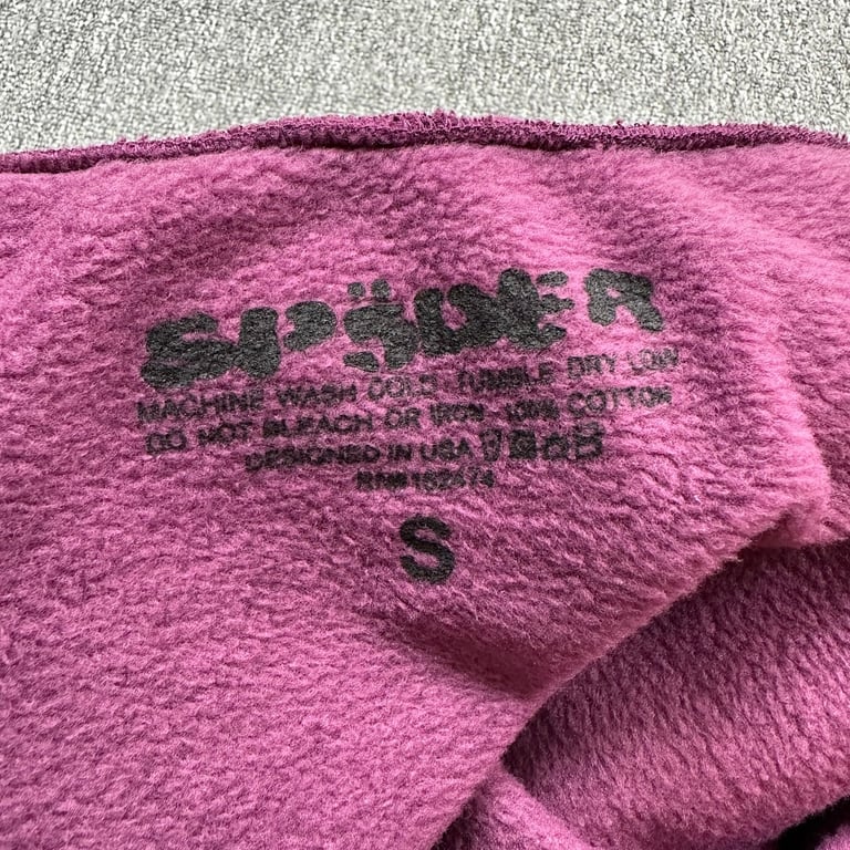 Sp5der Nocturnal Highway Hoodie Dark Purple - 4
