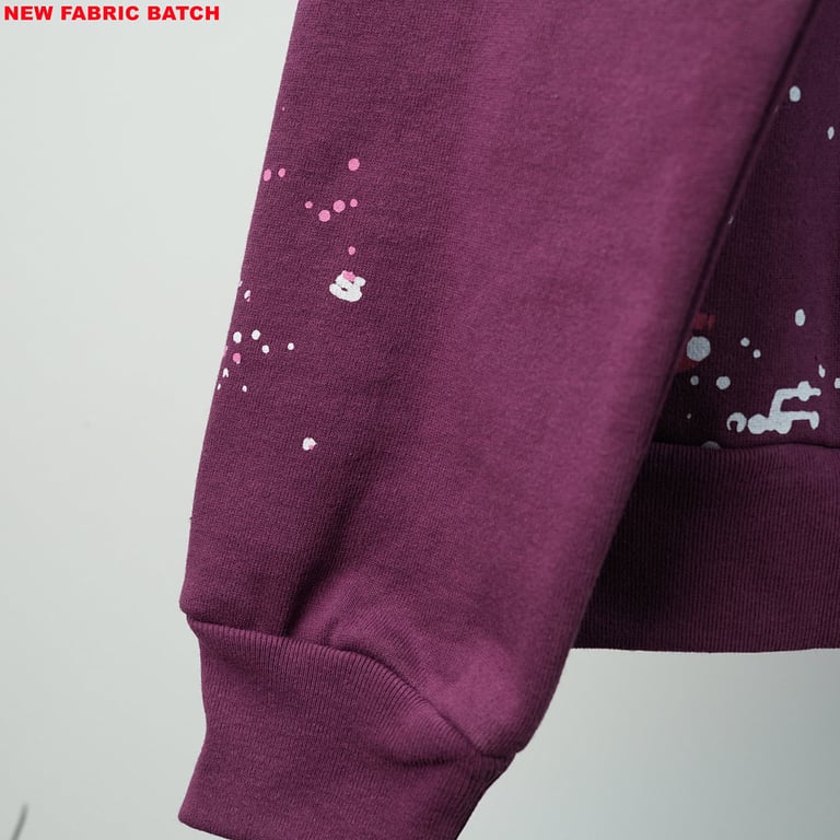 Sp5der Nocturnal Highway Hoodie Dark Purple - 34