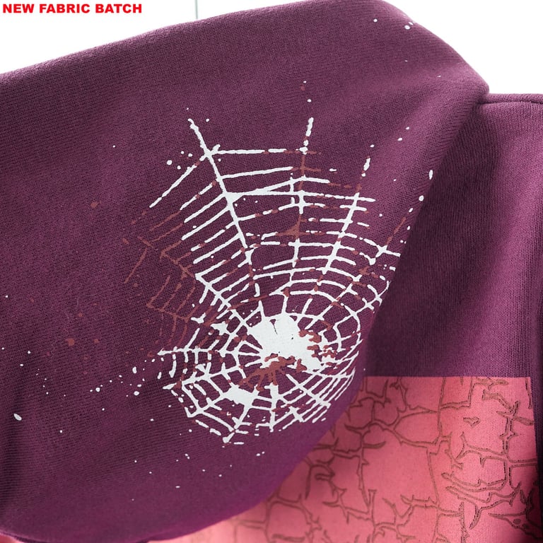 Sp5der Nocturnal Highway Hoodie Dark Purple - 36