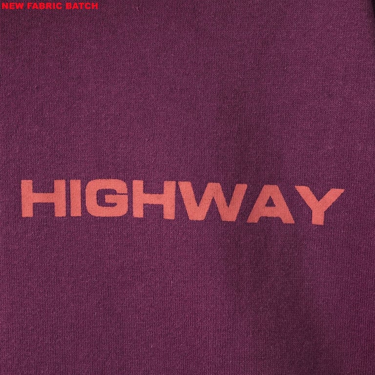 Sp5der Nocturnal Highway Hoodie Dark Purple - 46
