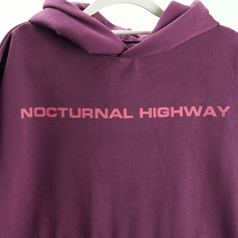 Sp5der Nocturnal Highway Hoodie Dark Purple - 66