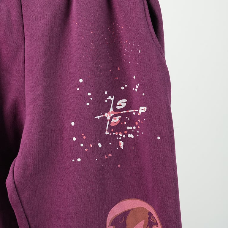 Sp5der Nocturnal Highway Sweatpant Dark Purple - 10