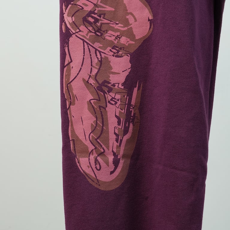 Sp5der Nocturnal Highway Sweatpant Dark Purple - 11
