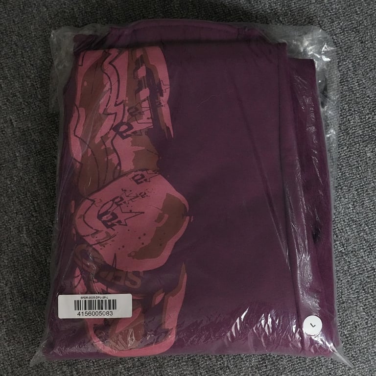 Sp5der Nocturnal Highway Sweatpant Dark Purple - 3