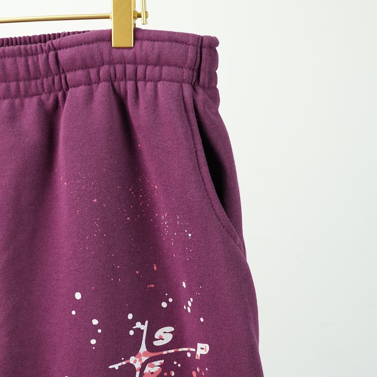Sp5der Nocturnal Highway Sweatpant Dark Purple - 8