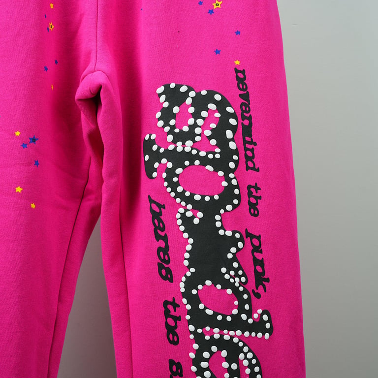 Sp5der P*NK V2 Sweatpant Pink - 13