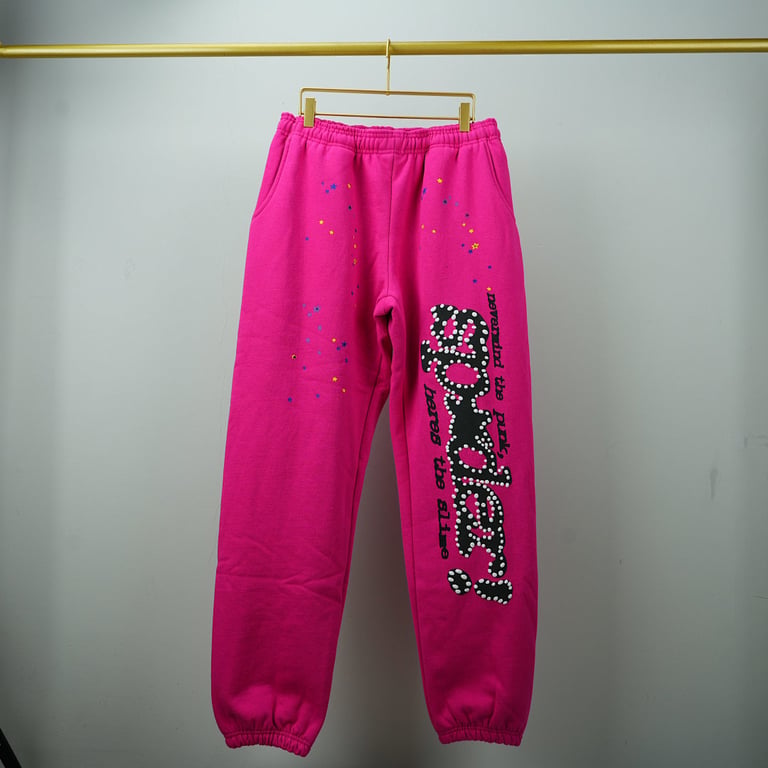 Sp5der P*NK V2 Sweatpant Pink - 15