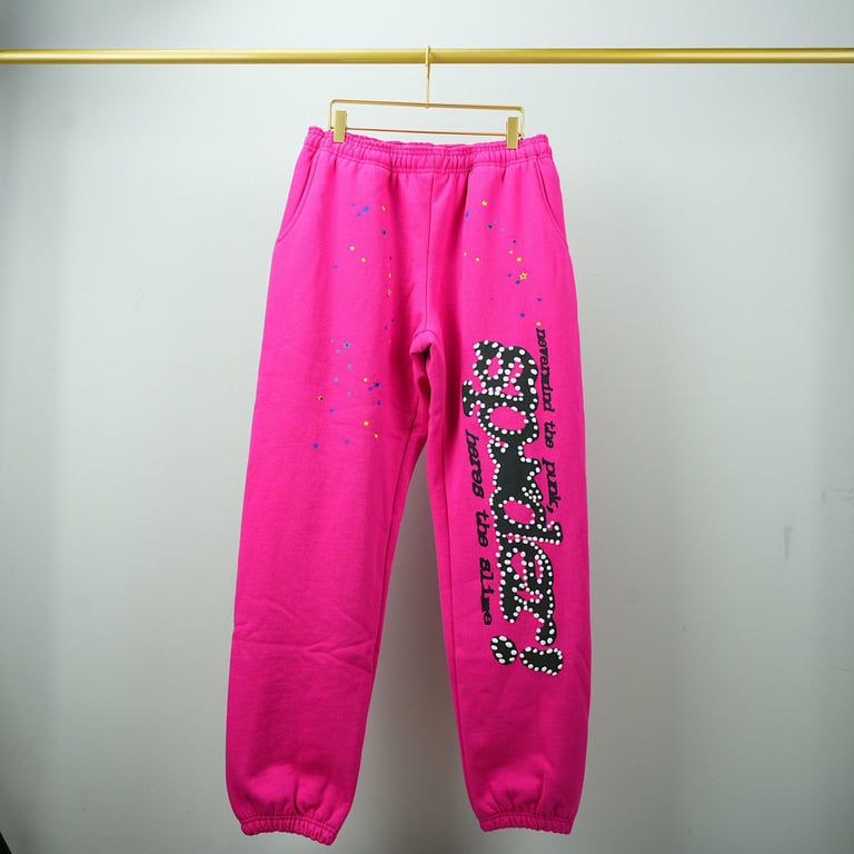 Sp5der P*NK V2 Sweatpant Pink - 16