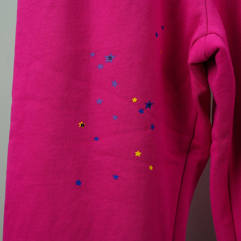 Sp5der P*NK V2 Sweatpant Pink - 7