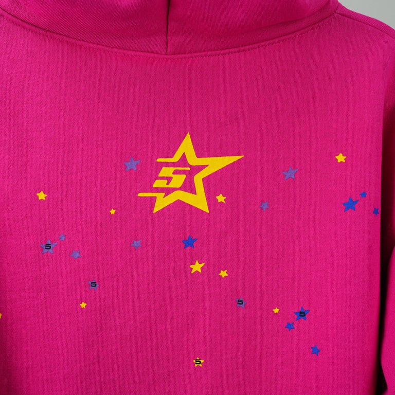 Sp5der P*NK V2 Hoodie Pink - 20
