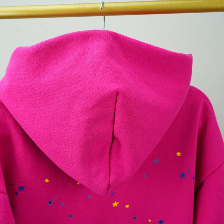 Sp5der P*NK V2 Hoodie Pink - 22