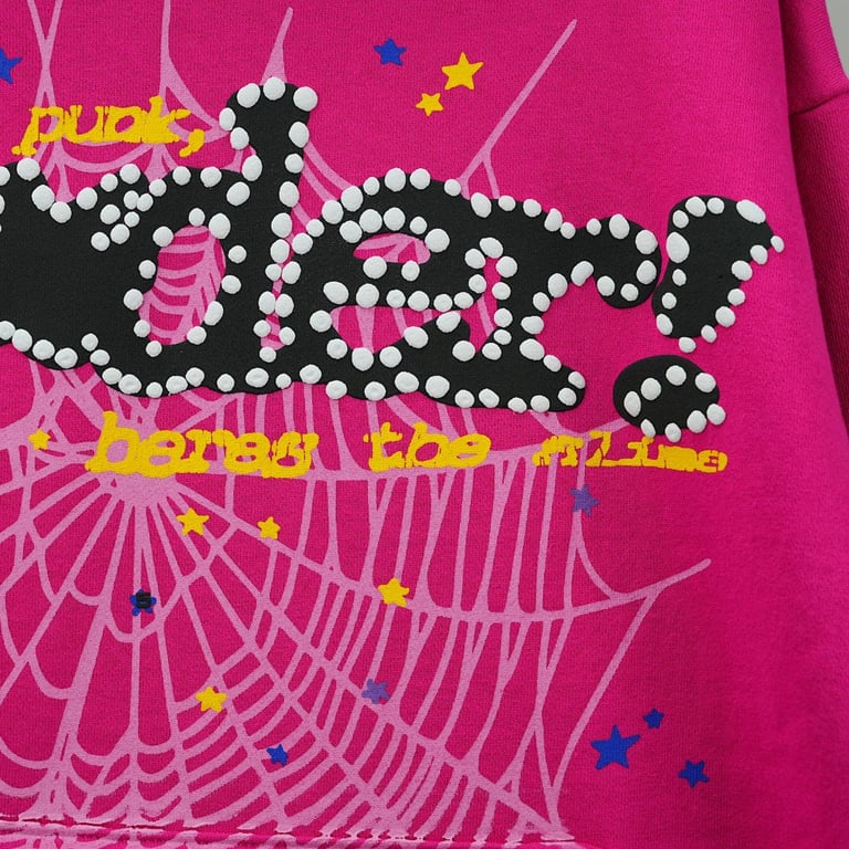Sp5der P*NK V2 Hoodie Pink - 6