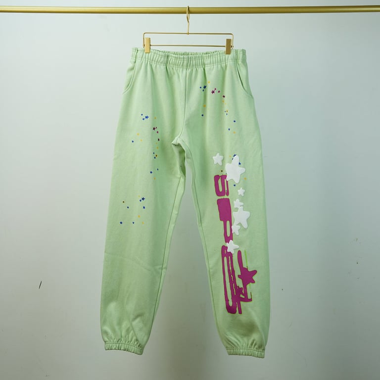 Sp5der SP5 Mint Sweatpants - 20