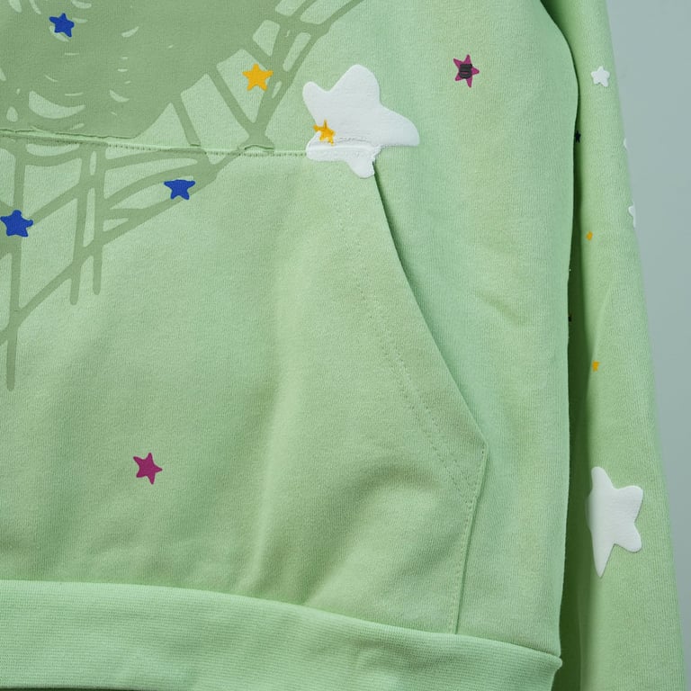 Sp5der SP5 Mint Hoodie - 15