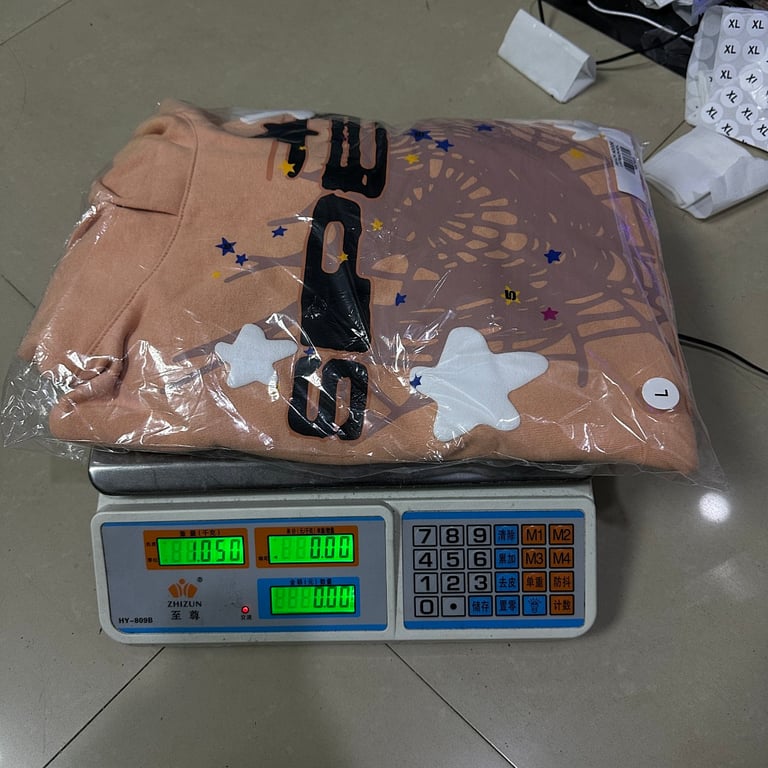Sp5der SP5 Bellini Hoodie Peach - 2
