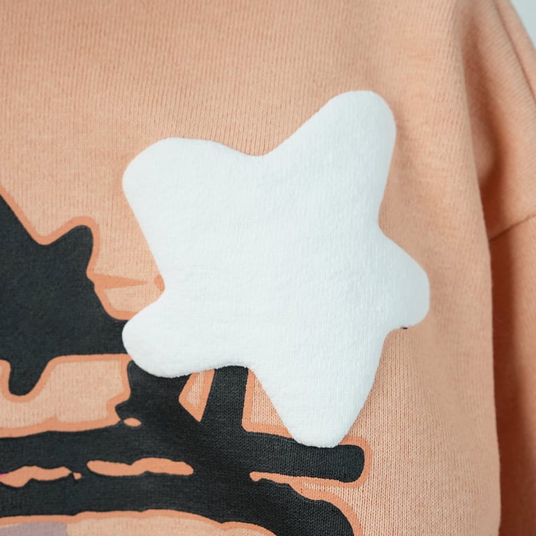 Sp5der SP5 Bellini Hoodie Peach - 14