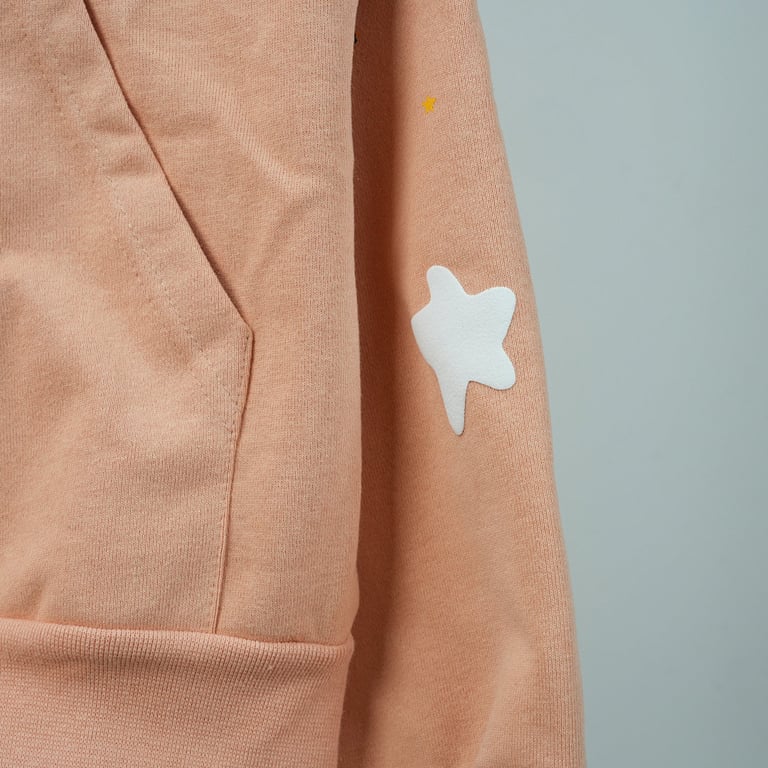 Sp5der SP5 Bellini Hoodie Peach - 10