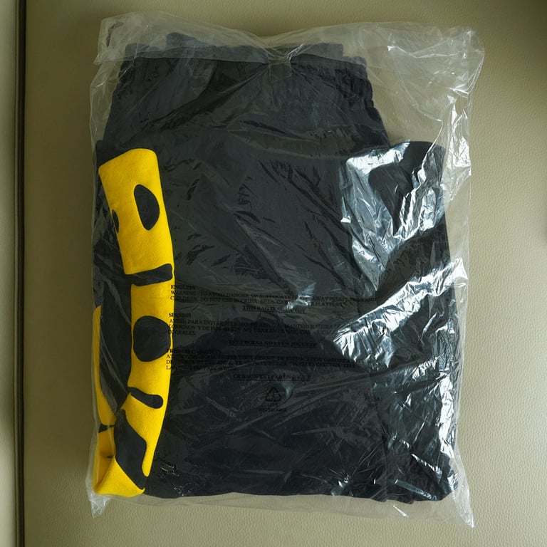 Sp5der Beluga Sweatpants Onyx/Yellow - 13