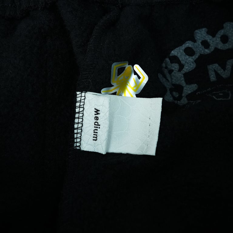 Sp5der Beluga Sweatpants Onyx/Yellow - 16