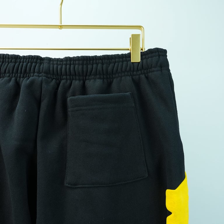 Sp5der Beluga Sweatpants Onyx/Yellow - 6