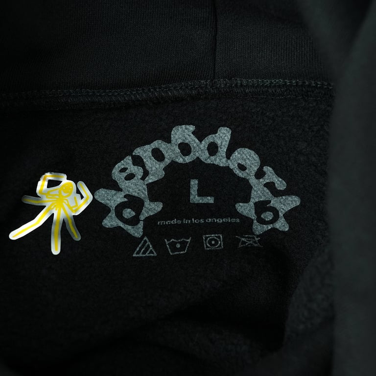 Sp5der Beluga Hoodie Onyx/Yellow - 17