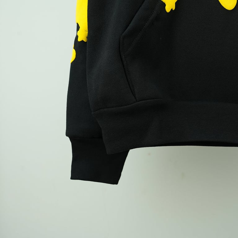 Sp5der Beluga Hoodie Onyx/Yellow - 3