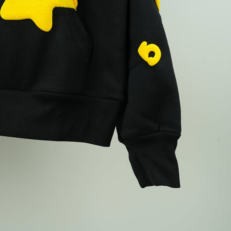 Sp5der Beluga Hoodie Onyx/Yellow - 4