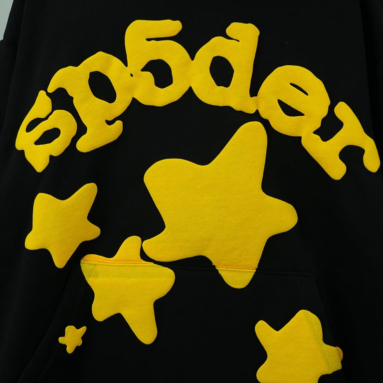 Sp5der Beluga Hoodie Onyx/Yellow - 9