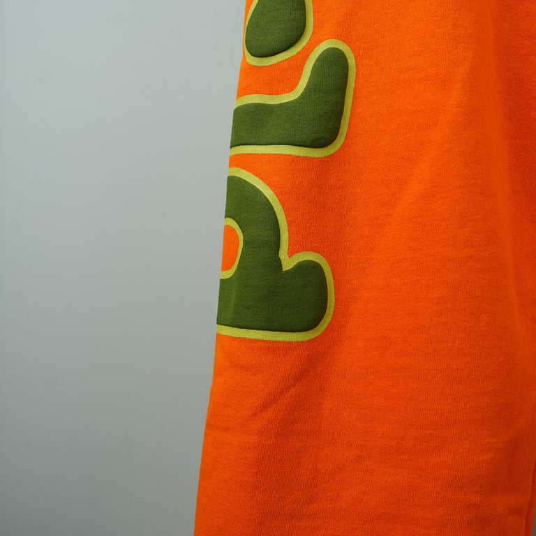 Sp5der World Beluga Sweatpants Orange - 14