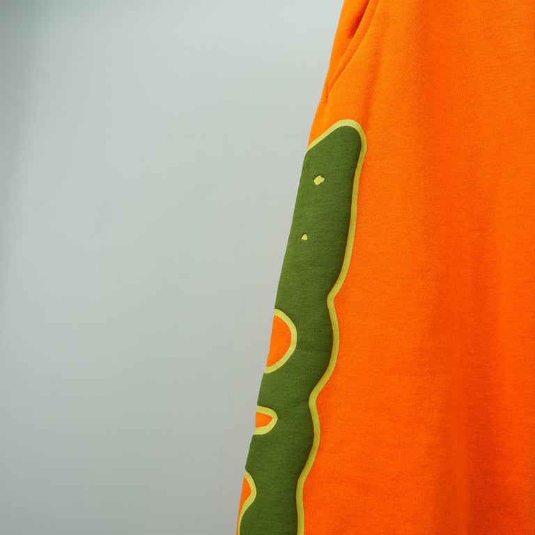 Sp5der World Beluga Sweatpants Orange - 16