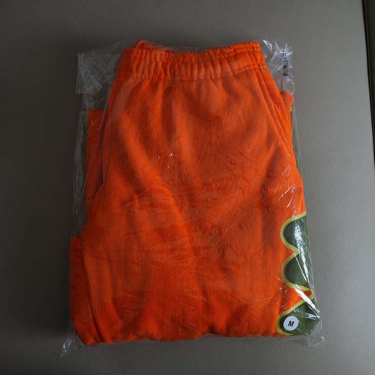 Sp5der World Beluga Sweatpants Orange - 3