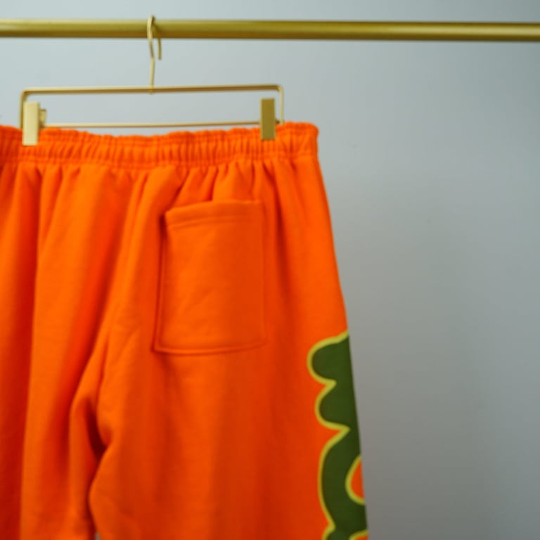 Sp5der World Beluga Sweatpants Orange - 7