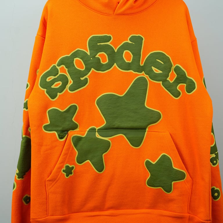 Sp5der Beluga Hoodie Orange - 2